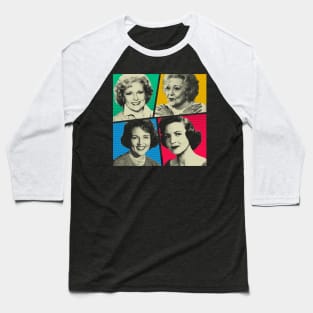 Betty White Comic Baseball T-Shirt